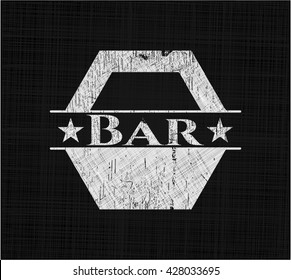 Emblema de pizarra de bar