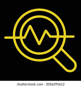 Bar Chart Analytics vector icon design. Analysis sign vector icon, business and financial analysis icon.