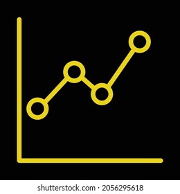 Bar Chart Analytics vector icon design. Analysis sign vector icon, business and financial analysis icon.