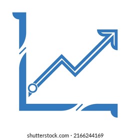 Bar or chart diagram icon