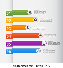 Bar Chart Graph Diagram Statistical Horizontal Infographic Illustration