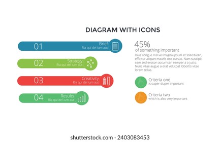 Bar Chart Graph Diagram Statistical Business Infographic Element Template
