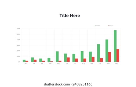 Diagramm mit Balkendiagrammen Statistisches Infografik-Element des Unternehmens