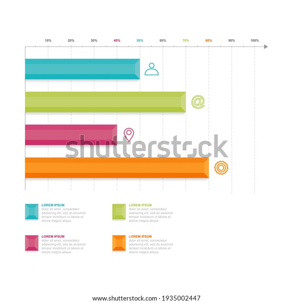Bar Chart Graph Diagram Statistical Business\
Infographic Element Template\

