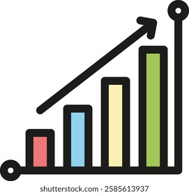 A bar chart is a graphical representation of data where rectangular bars are used to compare different categories, showing values with varying lengths to highlight differences and trends.