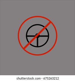 bar chart icon flat design 