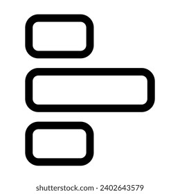 bar chart icon, bar graph user interface icon, ui ux icon