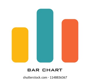Bar chart icon signs