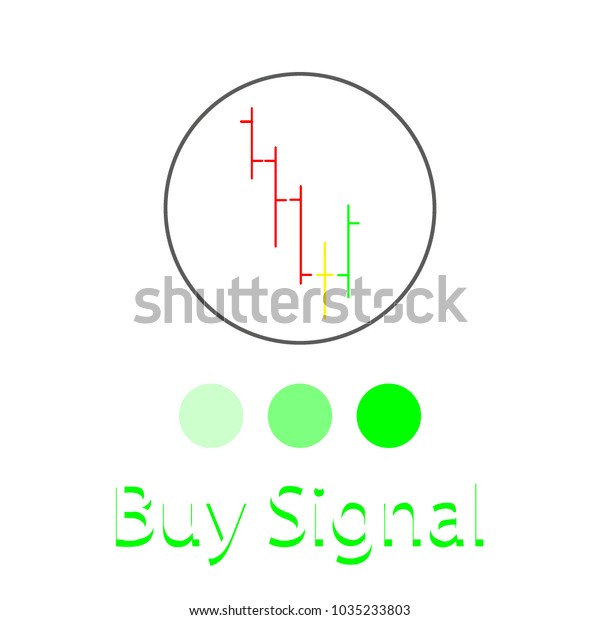 Bar Chart Investment Buy Signal Bar Stock Vector Royalty Free - 