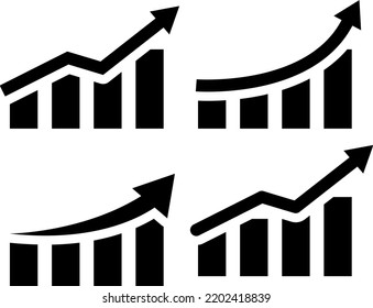 Bar Chart Set : Vector