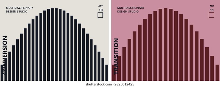 Bar Chart Showing Multidisciplinary Design Studio Art Transition Comparison