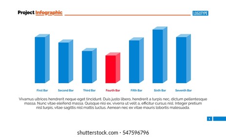 Bar Chart Slide Template