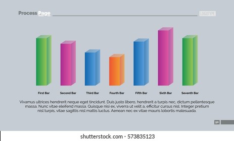 Bar Chart Slide Template