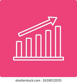 Bar Chart vector icon. Can be used for printing, mobile and web applications.