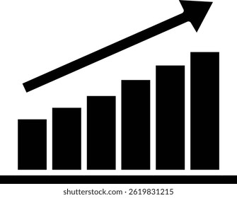 Bar Chart vector icon. Can be used for printing, mobile and web applications.