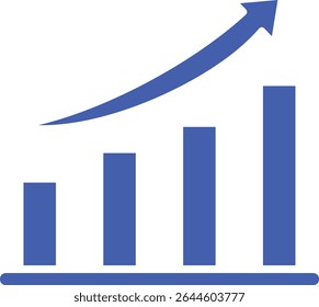 Bar Chart vector icon. Can be used for printing, mobile and web applications.