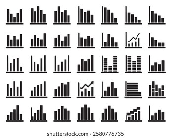 Bar Charts Icon Simplifying Data Representation