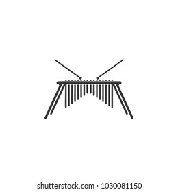 bar chimes icon. Detailed icon of musical instrument icon. Premium quality graphic design. One of the collection icon for websites, web design, mobile app on white background