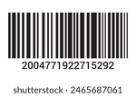 Bar code. Barcode illustration. Editable color.  isolated on white background. vector illustration. EPS 10