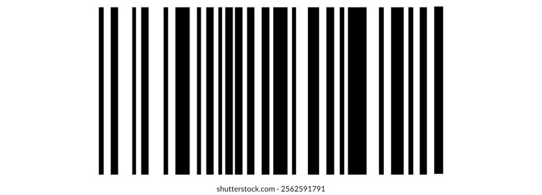 Bar code. Barcode illustration. Editable color. isolated on white background. vector illustration. EPS 10