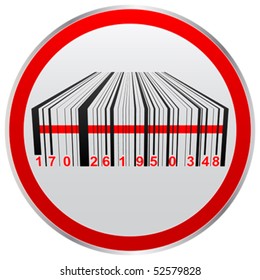 bar code button