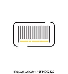bar code commercial isolated icon vector illustration design