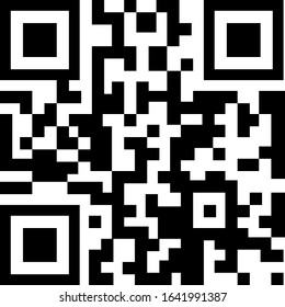 Bar code element on white background, vector illustration, flat design 