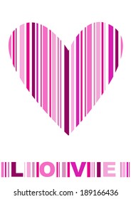 bar code heart