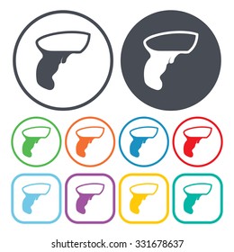 Bar code icon.