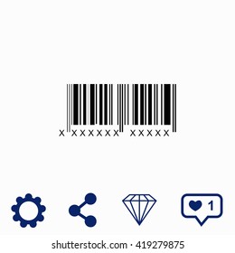 Bar code icon.