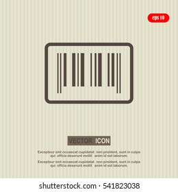 Bar code icon