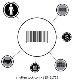 Bar code icon