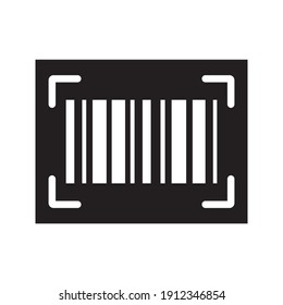 Bar code Icon Design Vector Template Illustration