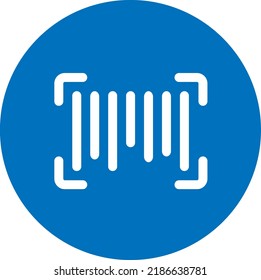 Bar code Icon Design Vector Template Illustration.