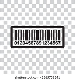 bar code icon , retail icon