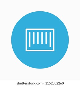 bar code icon vector