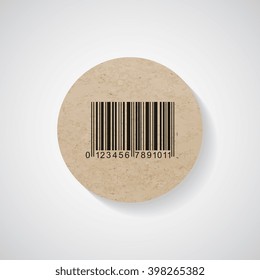 Bar code icon - Vector