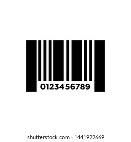 bar code icon vector design template