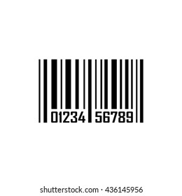  bar code icon vector illustration eps10