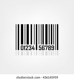  bar code icon vector illustration eps10
