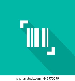 bar code isolated minimal single flat icon. Shopping line vector icon for websites and mobile minimalistic flat design.