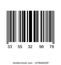 Bar code isolated on transparent background. Vector illustrator eps 10. icon.