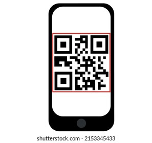 Bar Code. Program For Smartphone, Program For Scanning. Tracking ID. Serial Number, Product Identifier With Digital Information. Vector