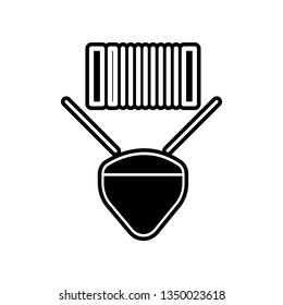 bar code scanner icon. Element of logistics for mobile concept and web apps icon. Glyph, flat icon for website design and development, app development