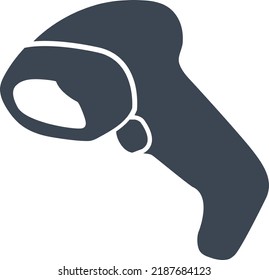 Bar code scanner icon vector illustration 