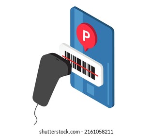 bar code scanning and pays points illustration set. sale, shopping, payment, scanner. Vector drawing. Hand drawn style.