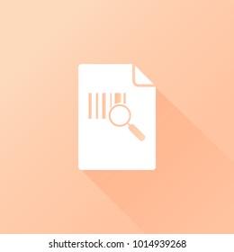 bar code and search icon