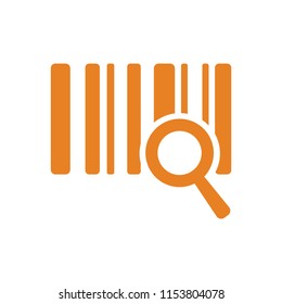 Bar code search scan icon