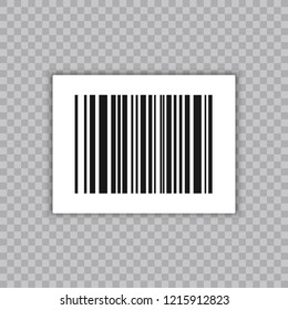 Bar Code Set Vector. Universal Product Scan Code.