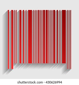 Bar code sign